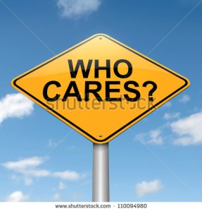 stock-photo-illustration-depicting-a-roadsign-with-a-who-cares-concept-blue-sky-background-110094980